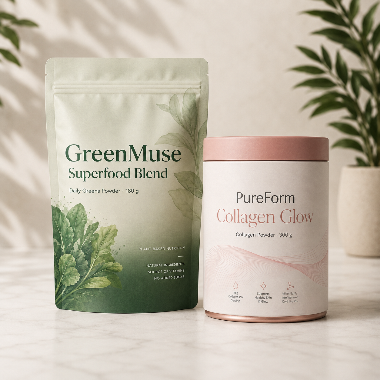 Glow & Greens Duo